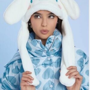 Forever 21 Sanrio Cinnamoroll Plush Beanie Hat Women's Hat Hello Kitty x Friends